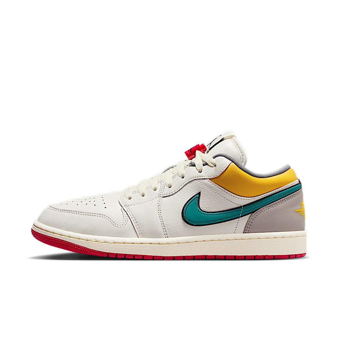Air Jordan 1 Low PRM Sail Cashmere, Sail/Cashmere/College Grey/Brave Blue (HV4511-133)