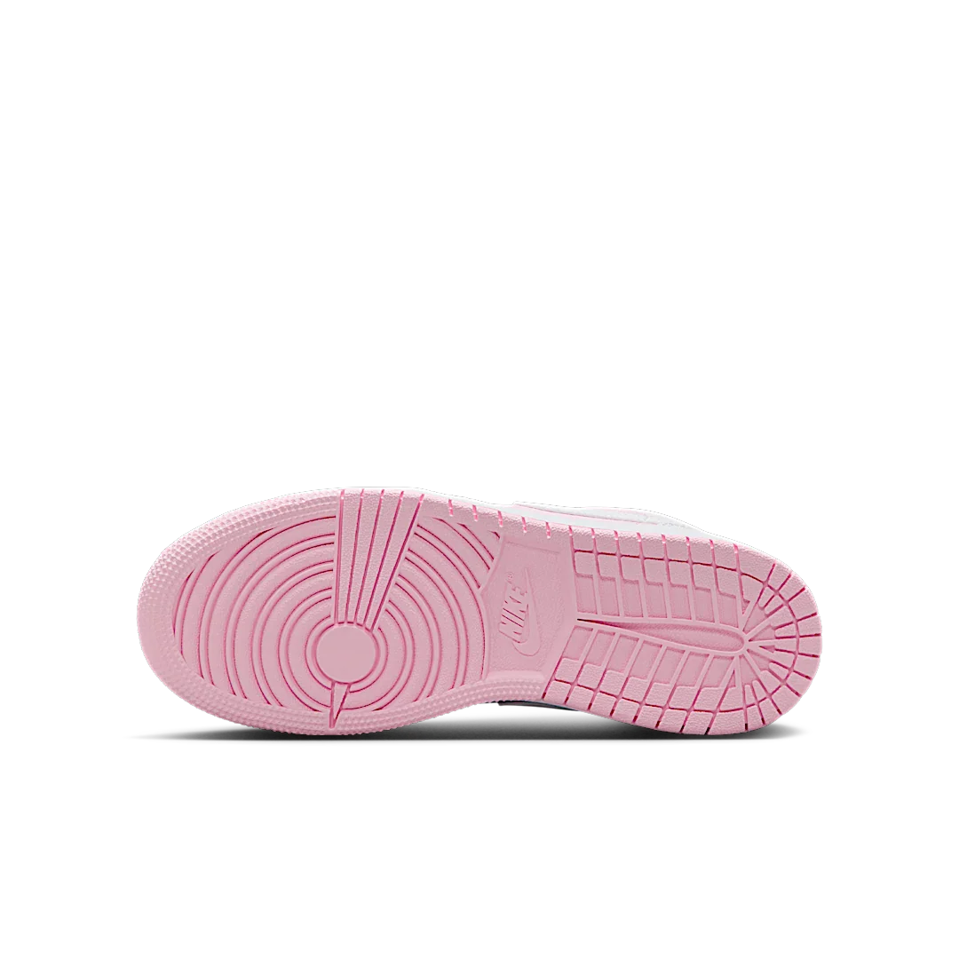 Air Jordan 1 Low Pink Foam Fire Red White, Pink Foam/Fire Red/White (553560-608)