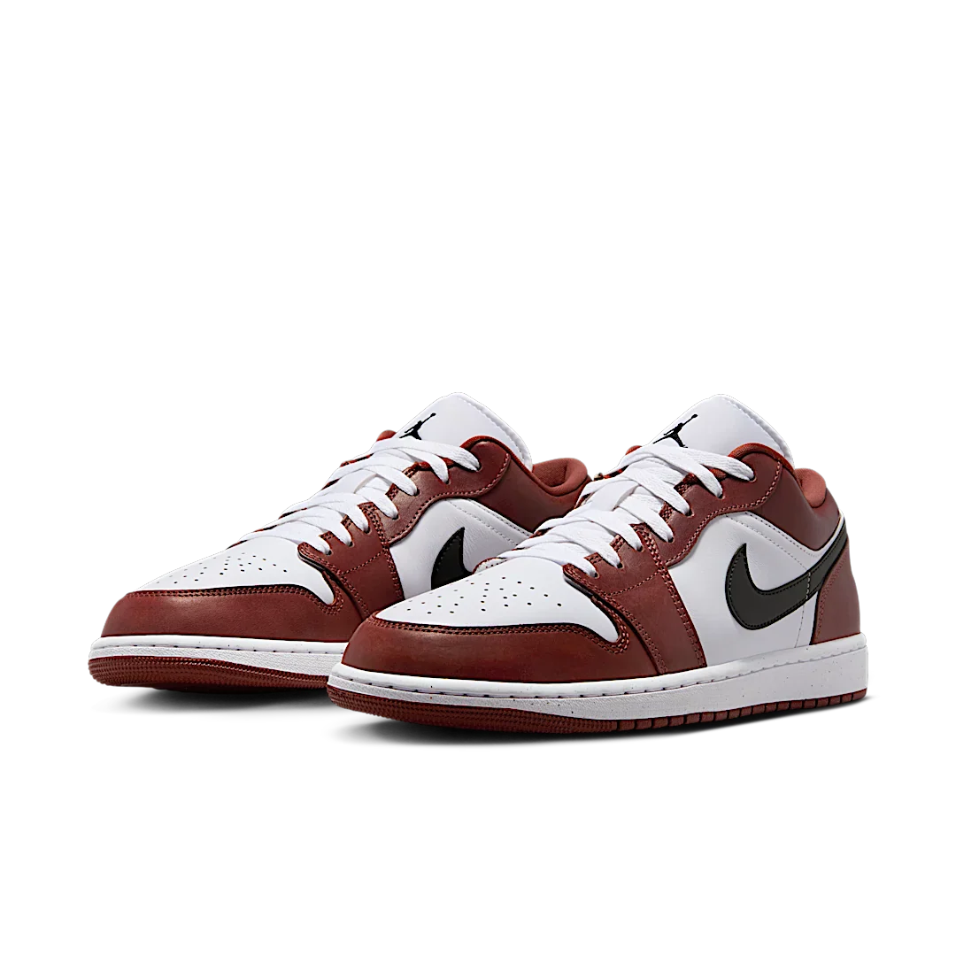 Air Jordan 1 Low SE Dark Pony, White/Dark Pony/Black (HF3148-102)