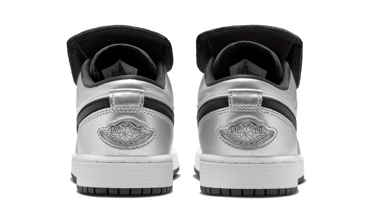 Air Jordan 1 Low SE Metallic Silver Tiempo
