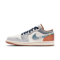 Air Jordan 1 Low SE Phantom Repaired Denim Swoosh