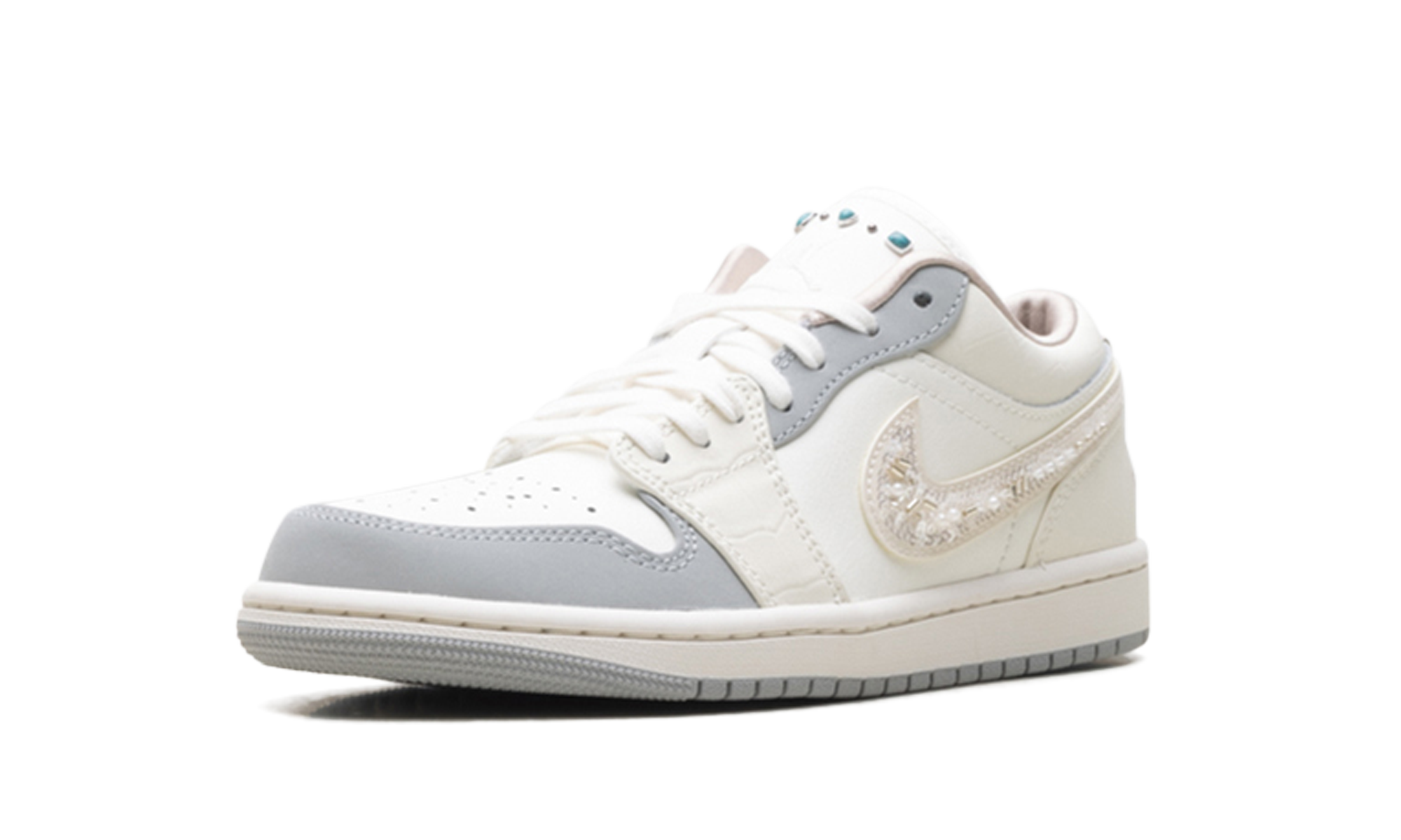 Air Jordan 1 Low Sail Soft Pearl