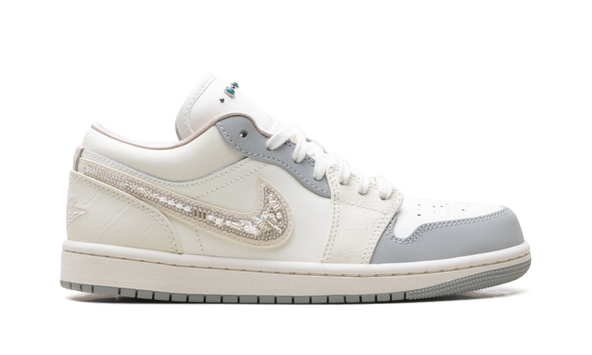 Air Jordan 1 Low Sail Soft Pearl