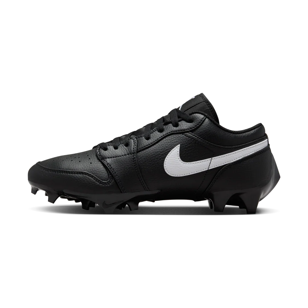 Air Jordan 1 Low TD Cleat Black White, Black/Black-White (FJ6245-001)