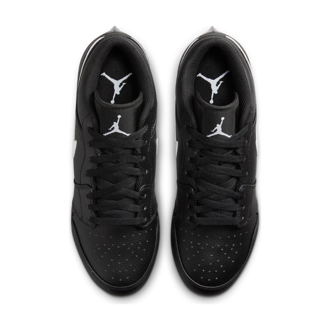 Air Jordan 1 Low TD Cleat Black White, Black/Black-White (FJ6245-001)