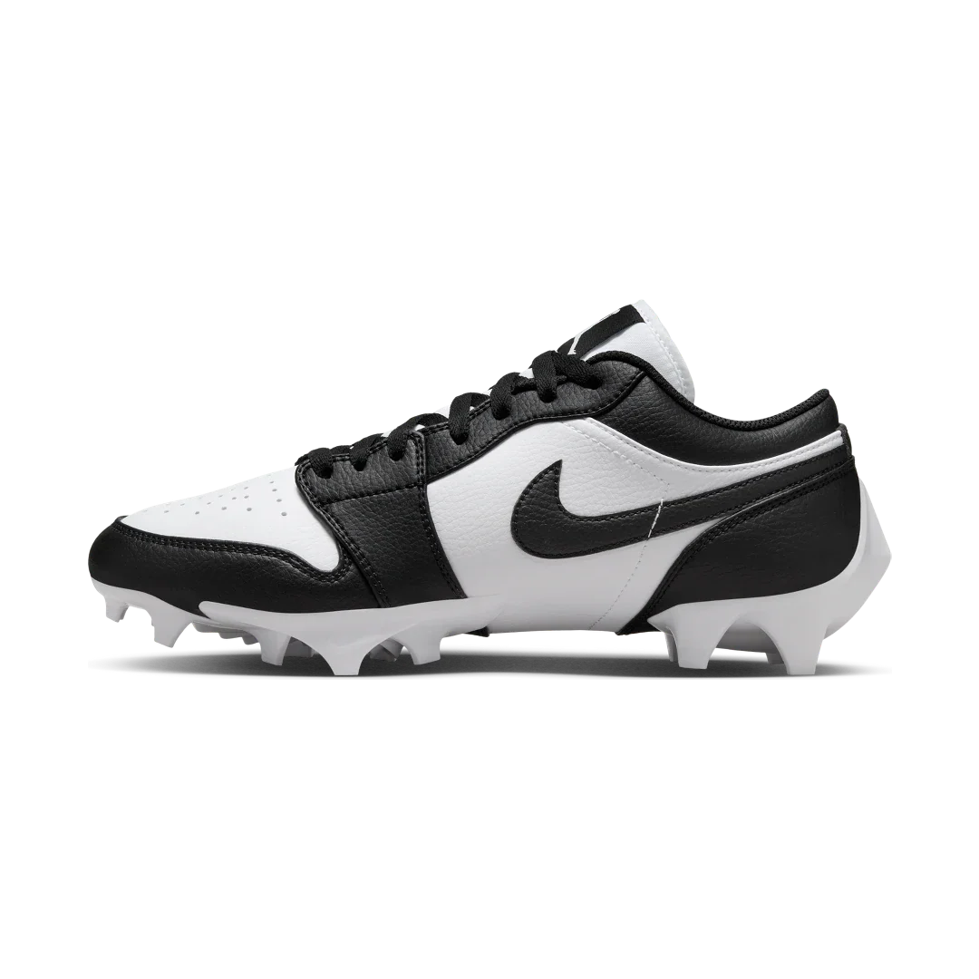 Air Jordan 1 Low TD Cleat Panda, Black/White/Black (FJ6245-100)