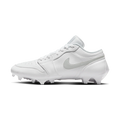 Air Jordan 1 Low TD Cleat White Grey Fog