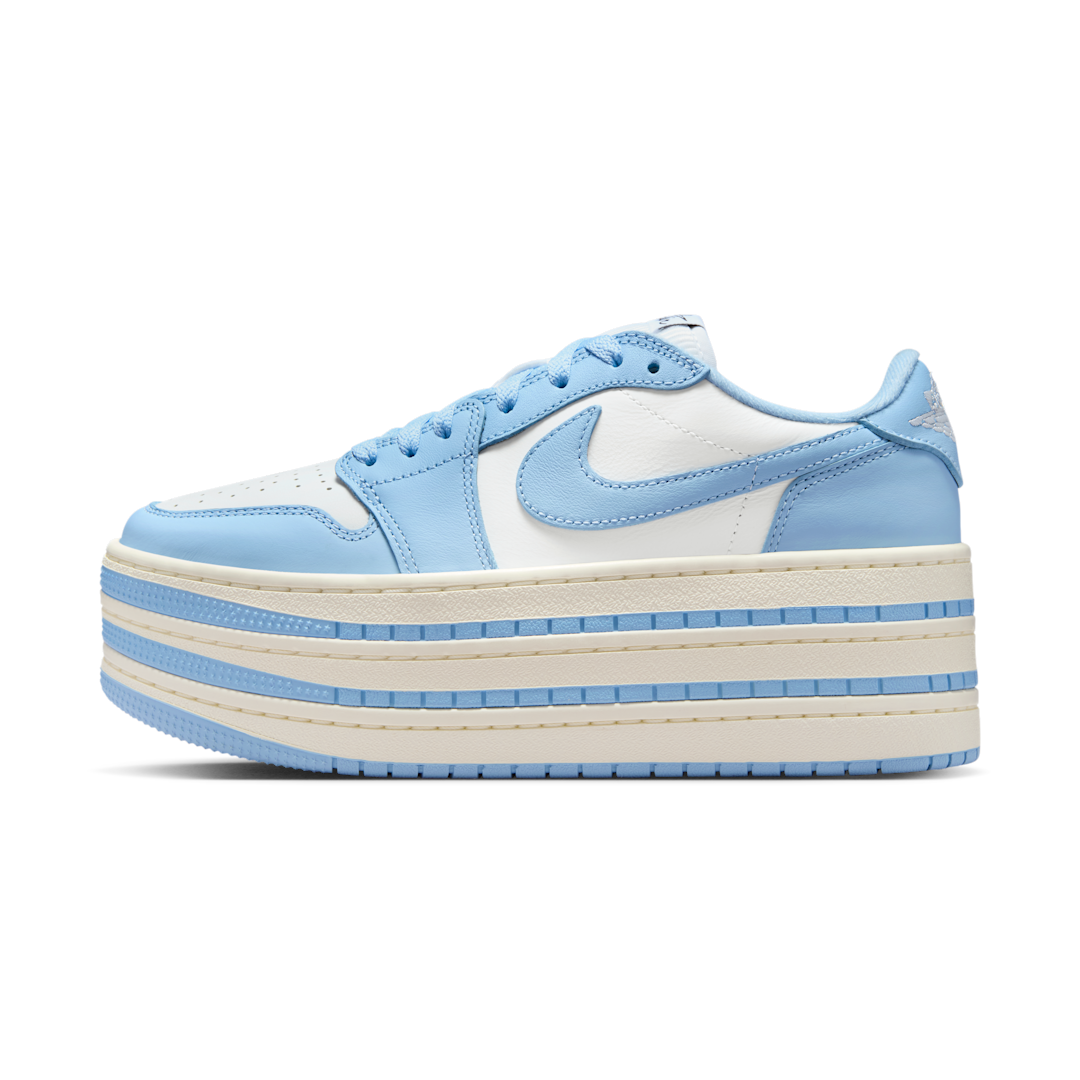 Air Jordan 1 Low Triple Stack Psychic Blue White