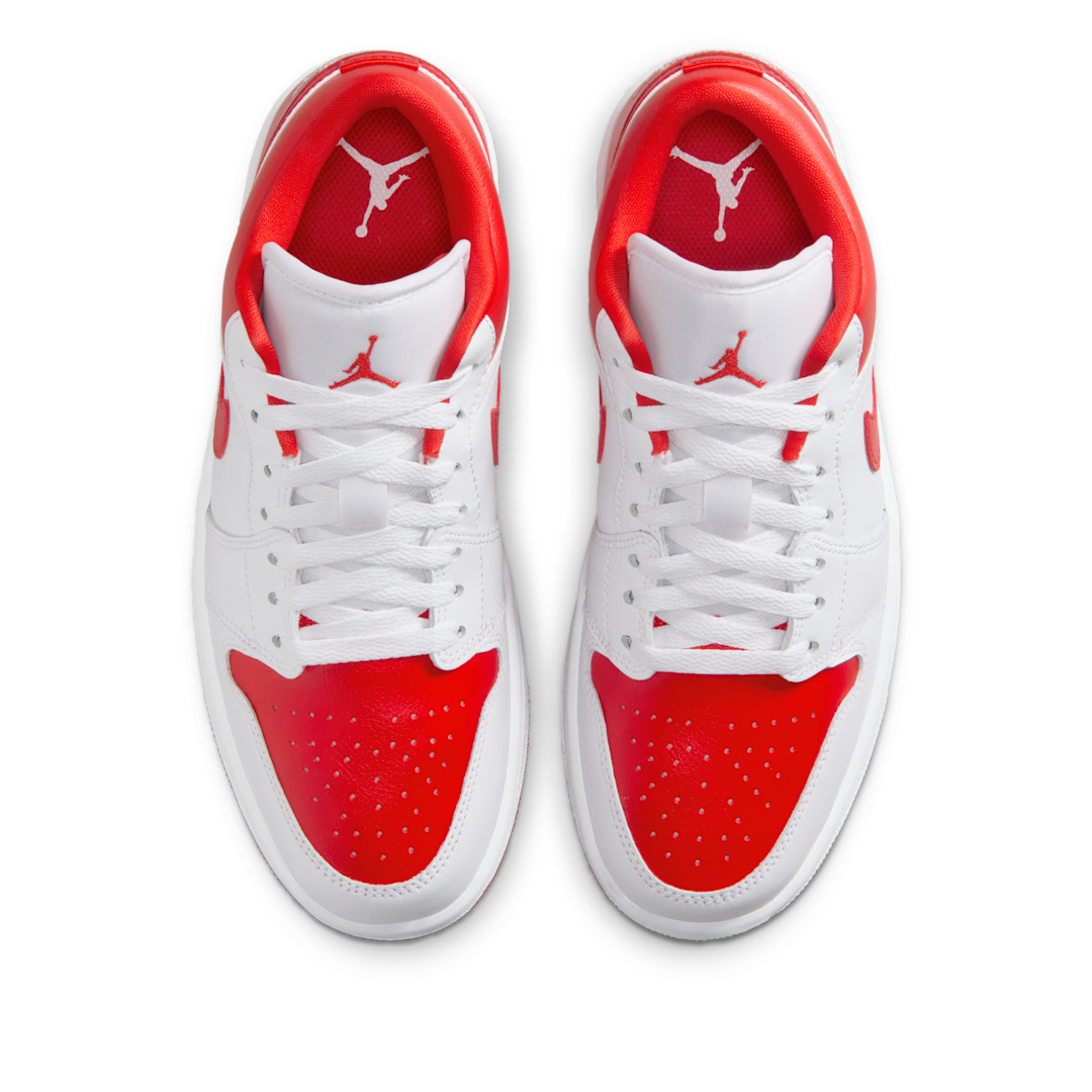 Air Jordan 1 Low White Chile Red