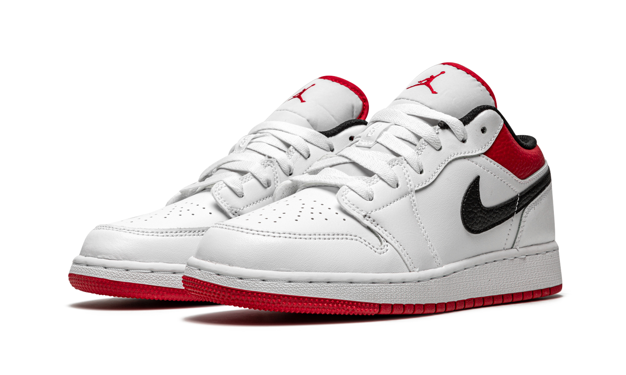 Air Jordan 1 Low White Gym Red