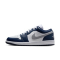 Air Jordan 1 Low Wolf Grey Midnight Navy