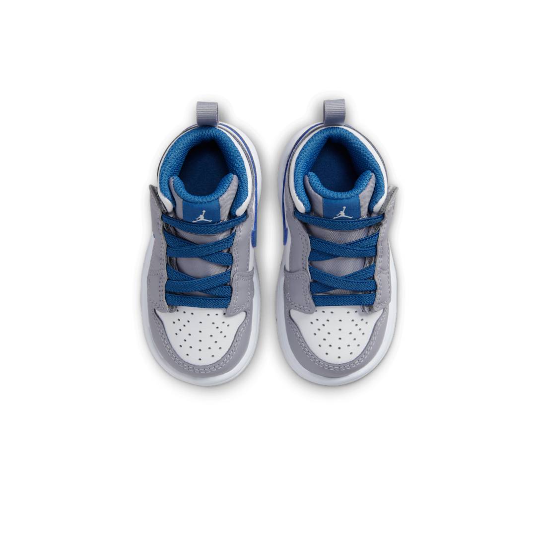 Air Jordan 1 Mid Alt Cement Grey True Blue (TD)