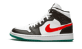 Air Jordan 1 Mid Alternate Swooshes Red Yellow