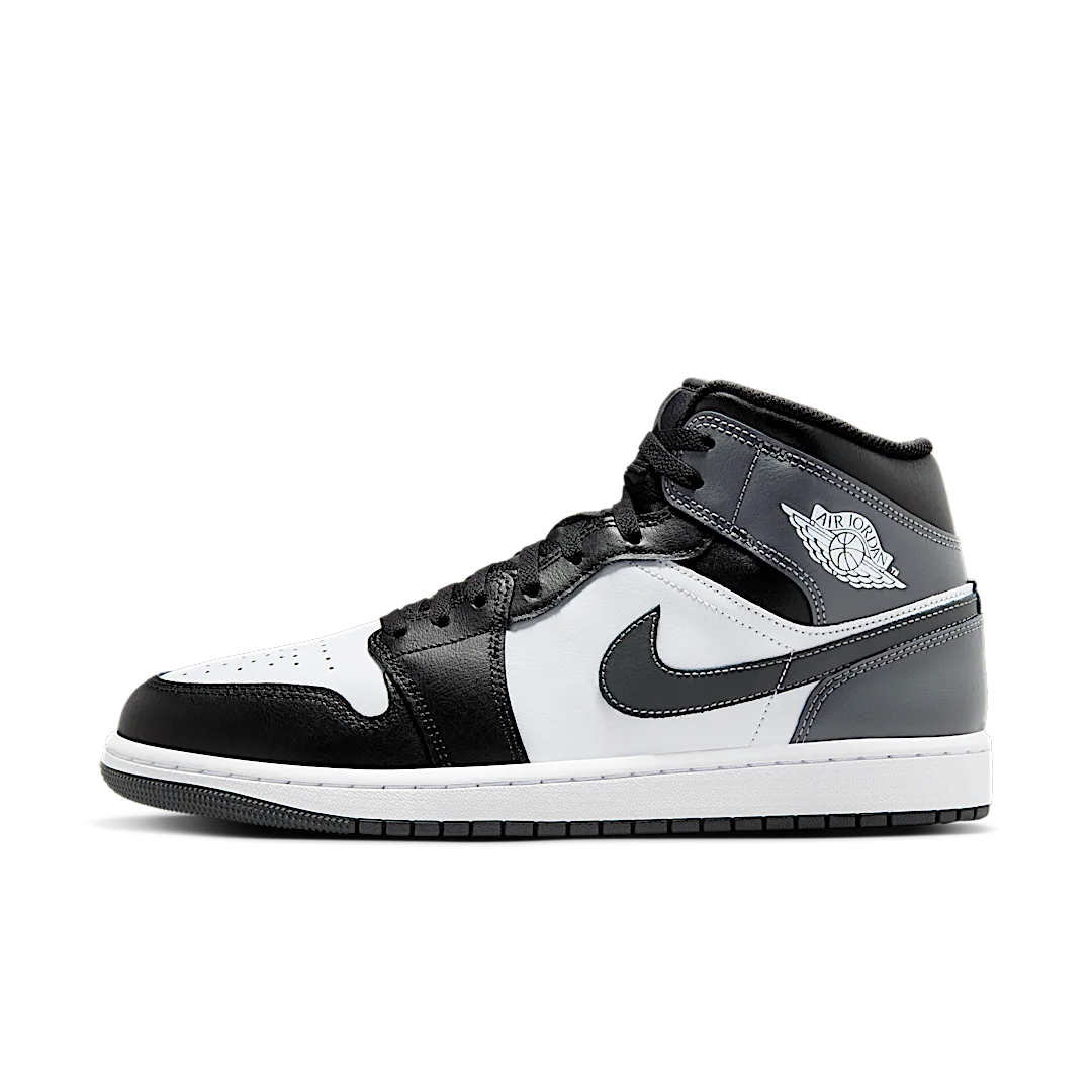 Air Jordan 1 Mid Black White Iron Grey, Black/White/Iron Grey (DQ8426-001 / DQ8423-001)