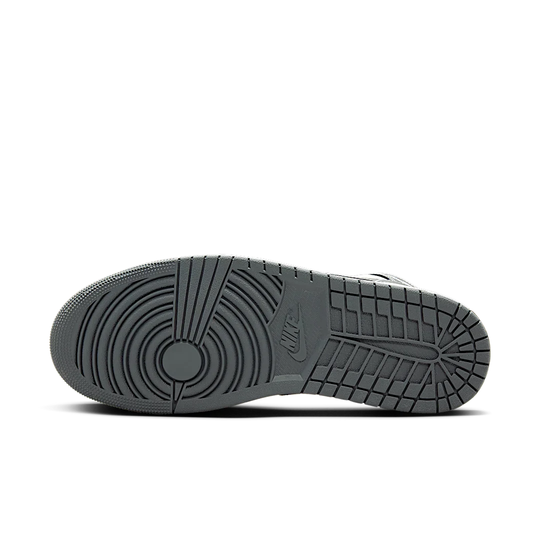 Air Jordan 1 Mid Black White Iron Grey, Black/White/Iron Grey (DQ8426-001 / DQ8423-001)