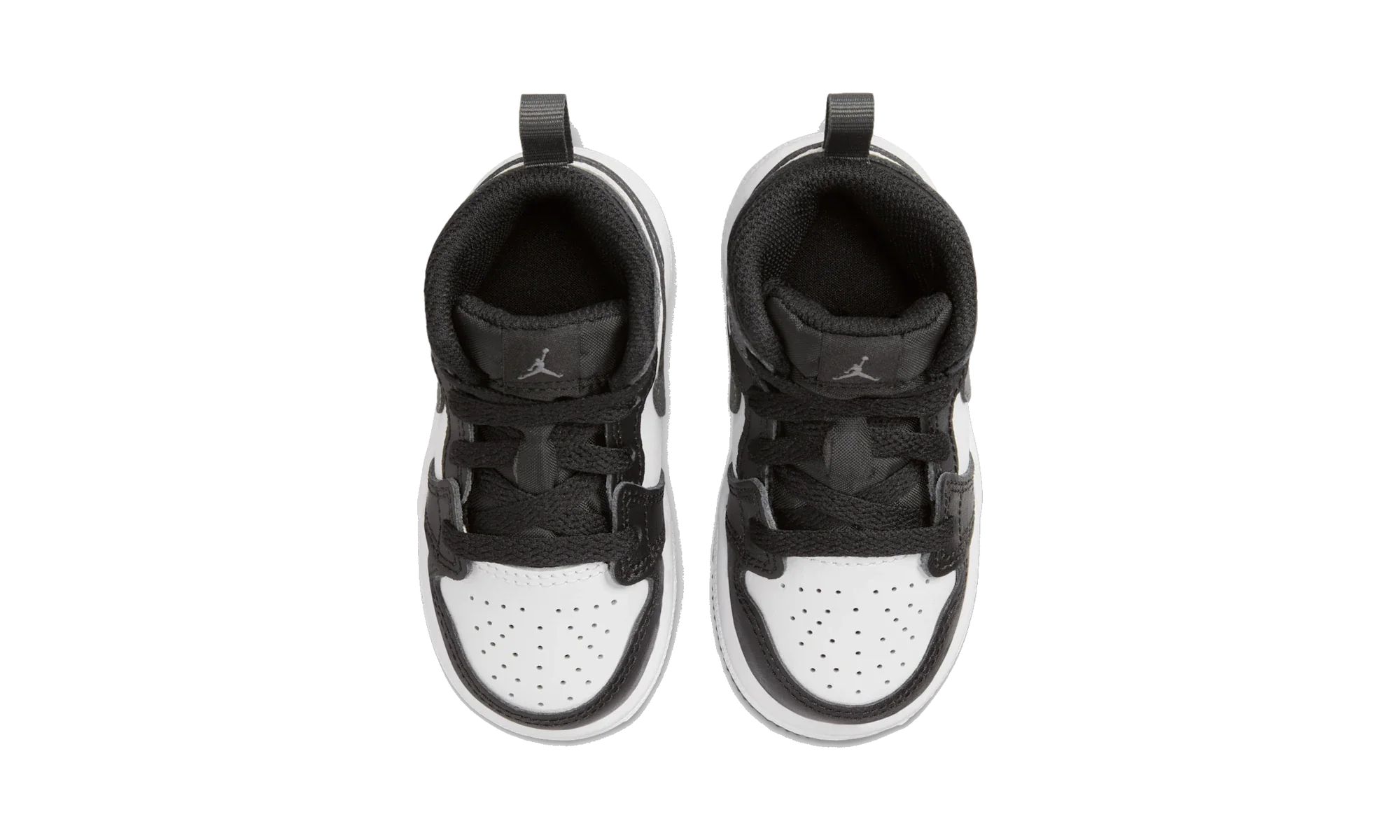 Air Jordan 1 Mid Black White Iron Grey (TD)