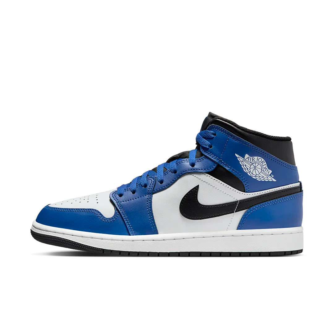 Air Jordan 1 Mid Game Royal, Game Royal/White/Black (DQ8426-402 / DQ8423-402)