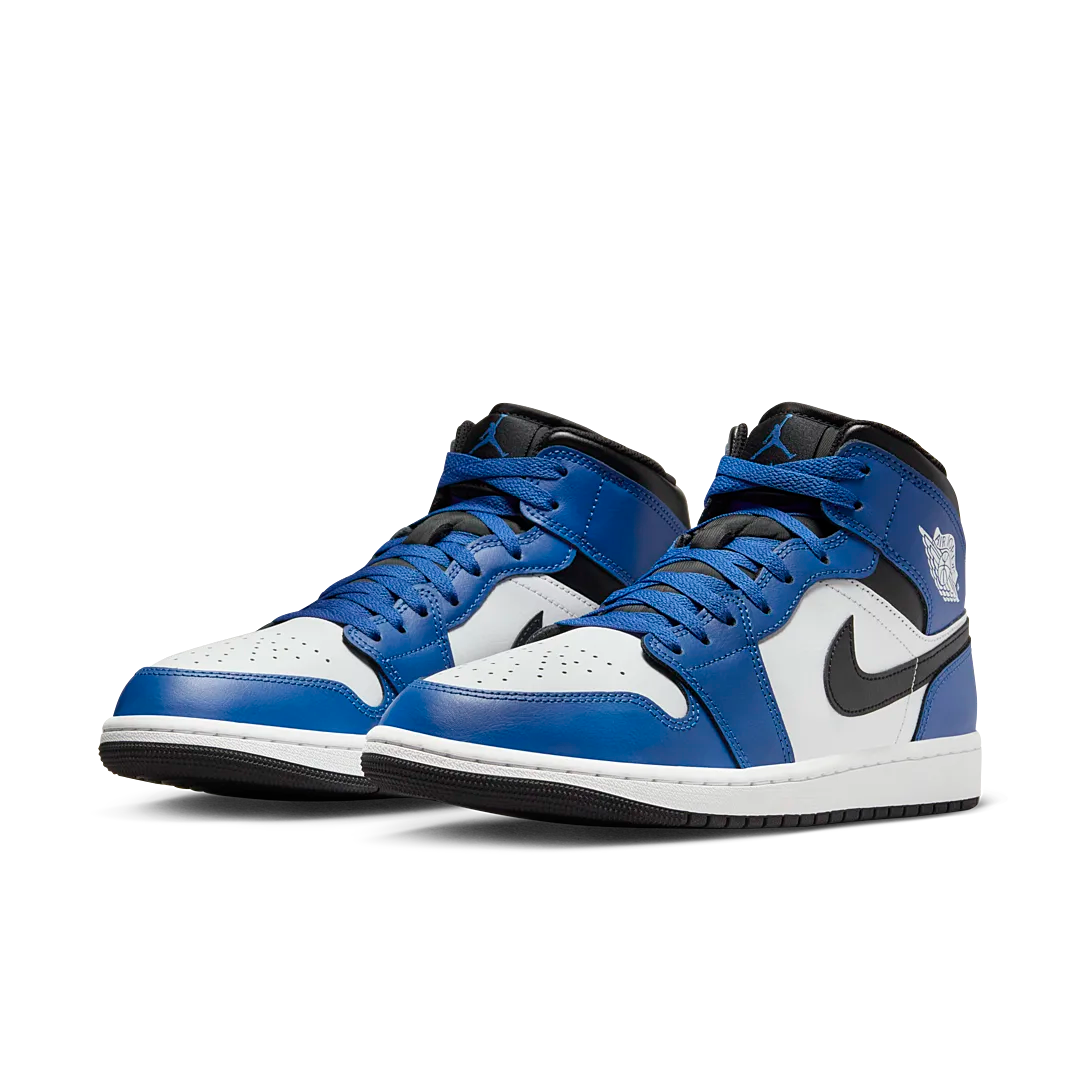 Air Jordan 1 Mid Game Royal, Game Royal/White/Black (DQ8426-402 / DQ8423-402)