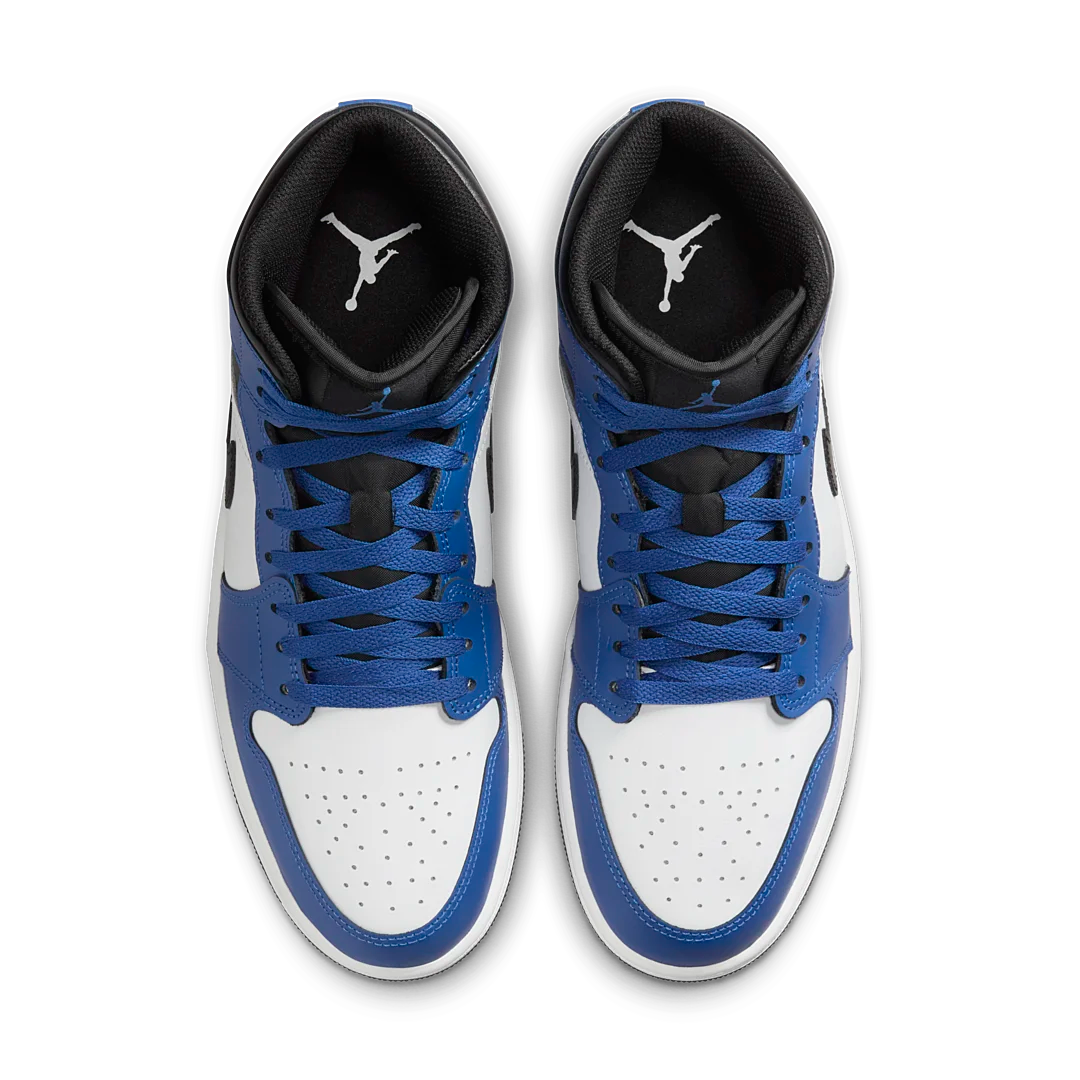 Air Jordan 1 Mid Game Royal, Game Royal/White/Black (DQ8426-402 / DQ8423-402)
