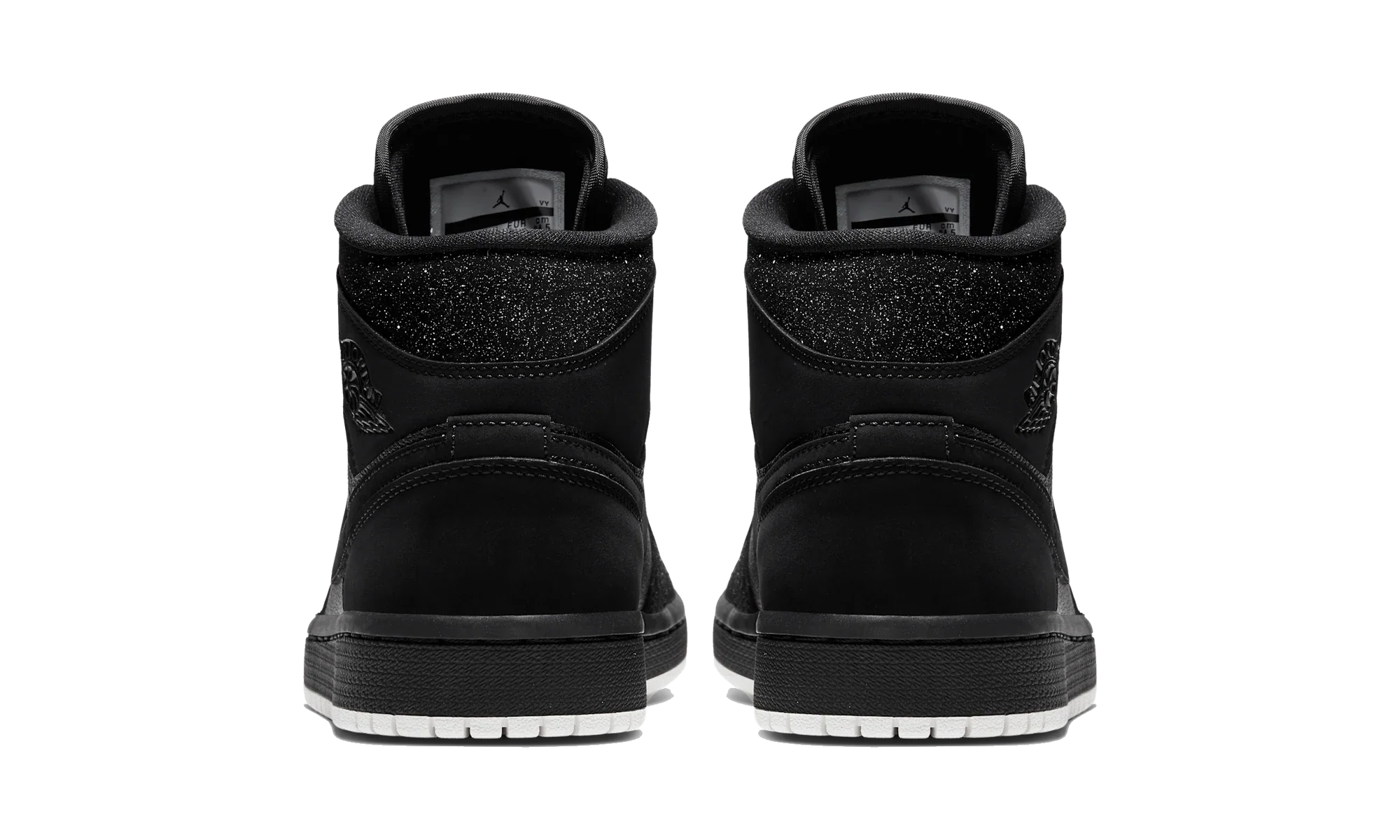 Air Jordan 1 Mid Glitter Black