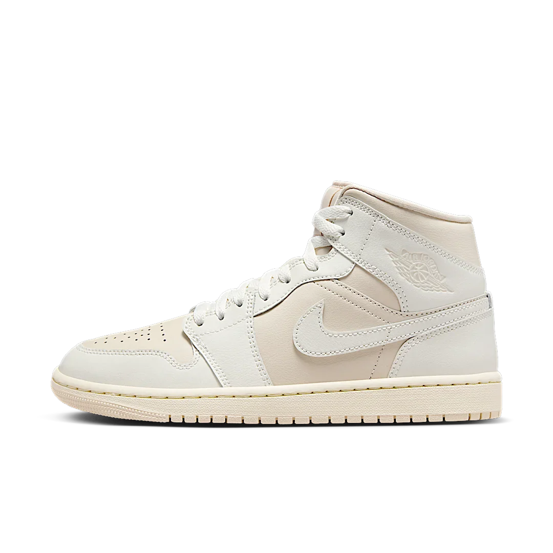 Air Jordan 1 Mid Legend Light Brown Tan, Legend Light Brown/Muslin/Sail (BQ6472-201)