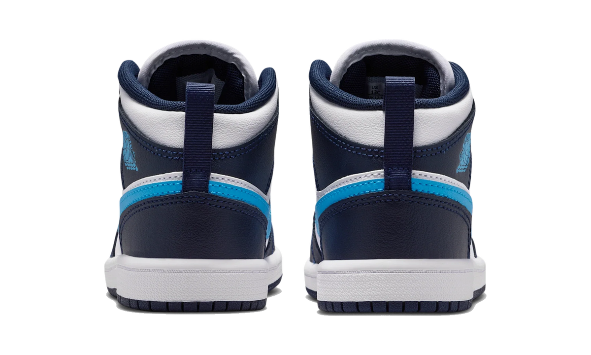 Air Jordan 1 Mid Obsidian Dark Powder Blue (PS)
