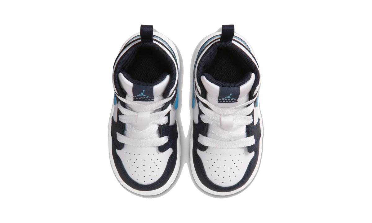 Air Jordan 1 Mid Obsidian Dark Powder Blue (TD)