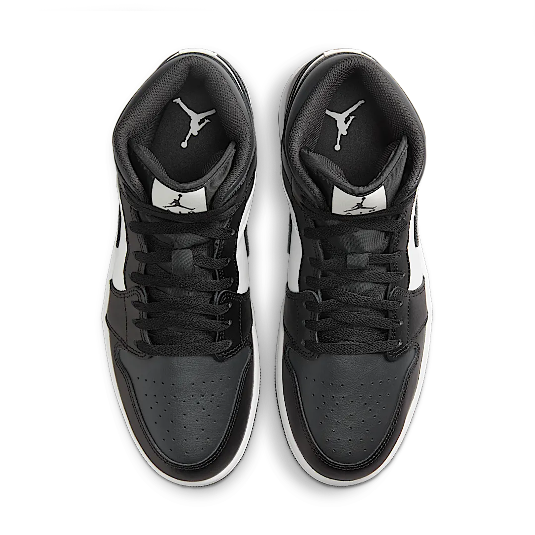 Air Jordan 1 Mid Off Noir Toe, Black/Off Noir/Summit White (DQ8426-010)