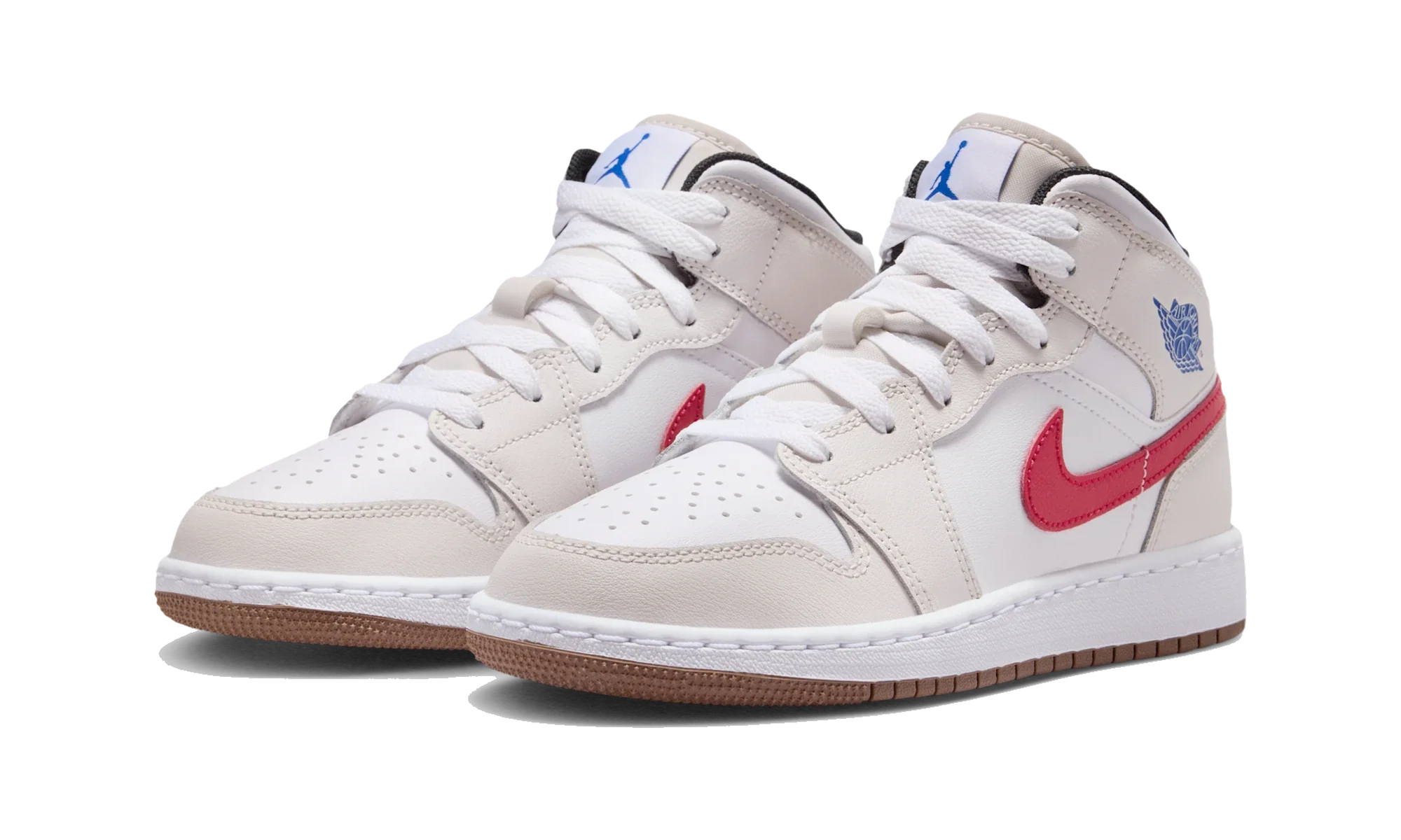 Air Jordan 1 Mid Phantom Game Royal White
