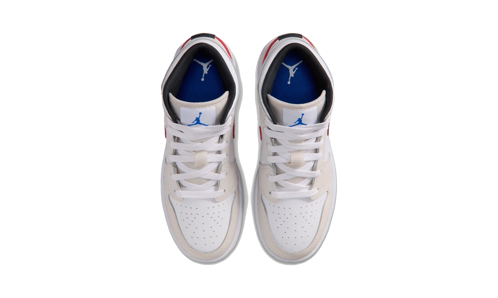 Air Jordan 1 Mid Phantom Game Royal White