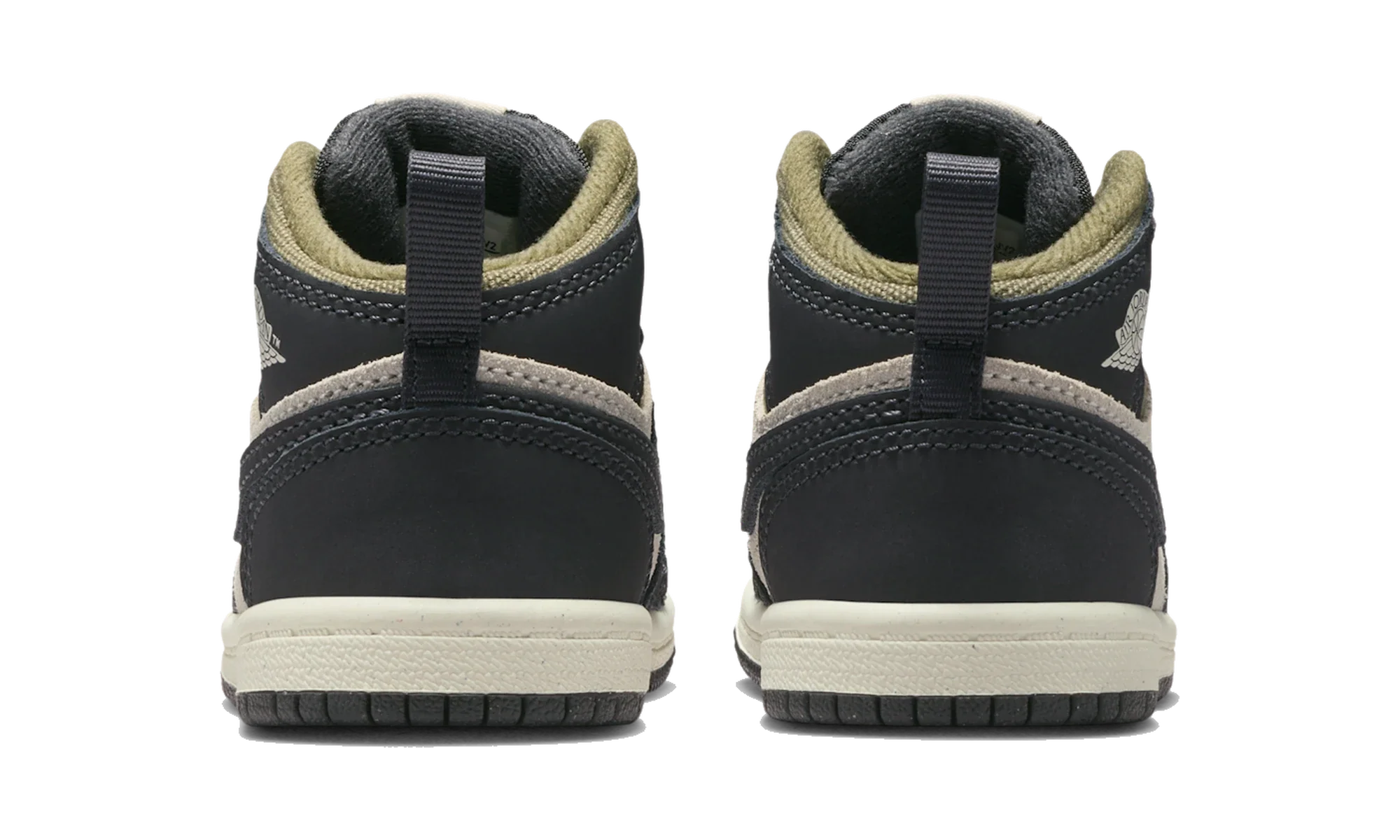 Air Jordan 1 Mid SE Off Noir Medium Olive (TD)
