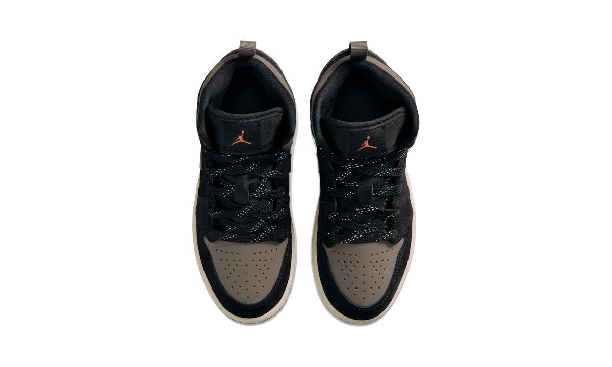 Air Jordan 1 Mid SE Olive Grey (PS)