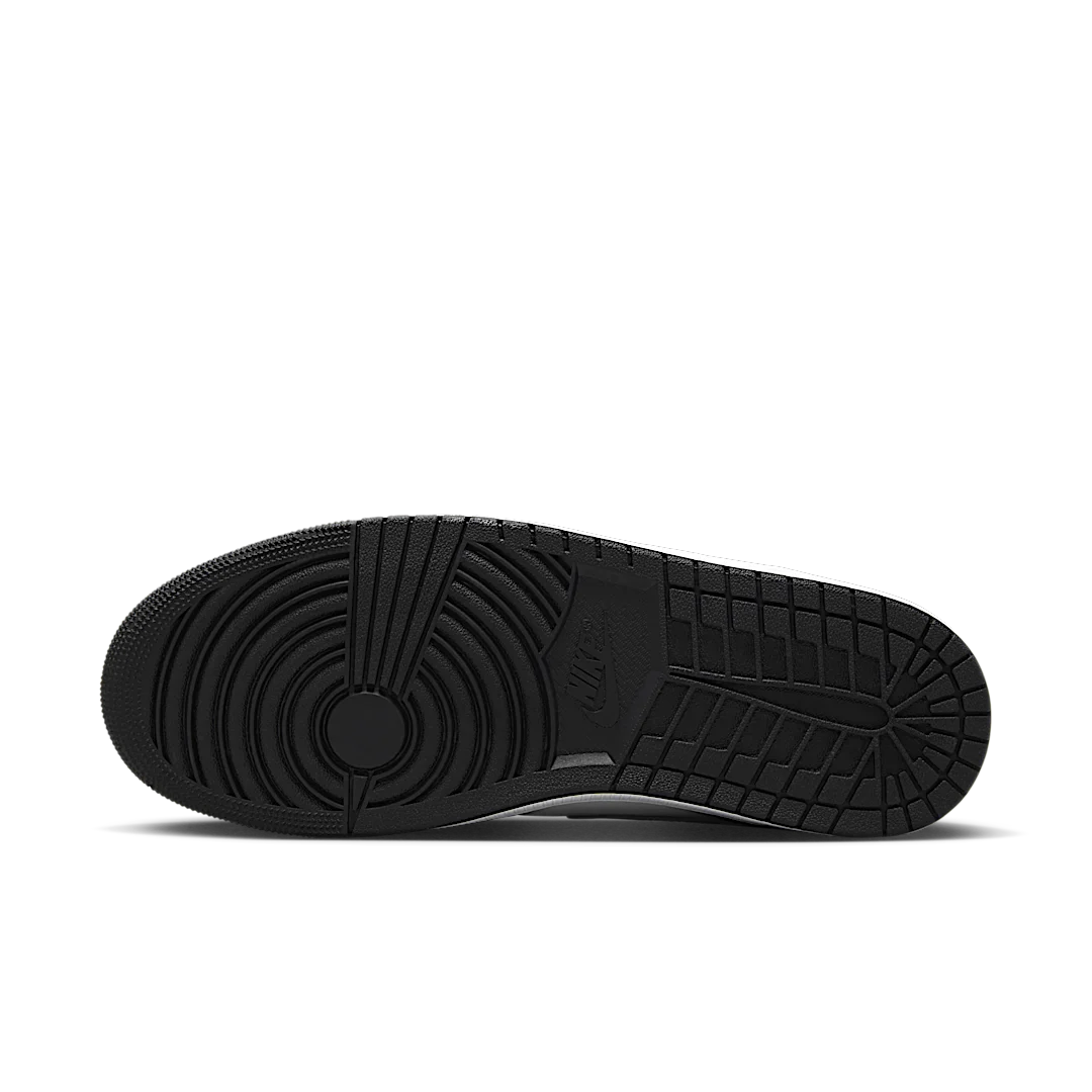 Air Jordan 1 Mid SE Patent Black White Metallic Silver Metallic Gold, Black/White/Metallic Gold/Metallic Silver (HV0789-010)