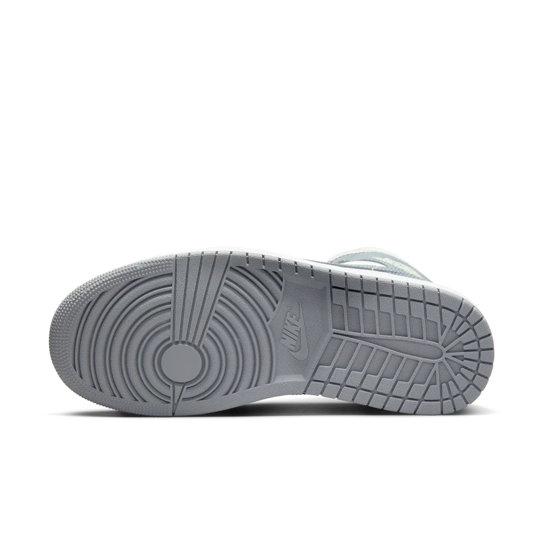 Air Jordan 1 Mid Stealth, Sail/Stealth-White (BQ6472-115)