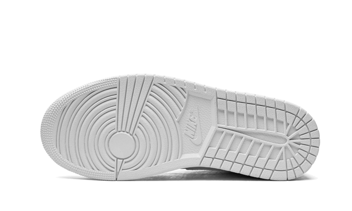 Air Jordan 1 Mid Triple White, White/White/White (554724-136 / 554725-130 / 554725-136 / 554724-130 / DV0991-111)
