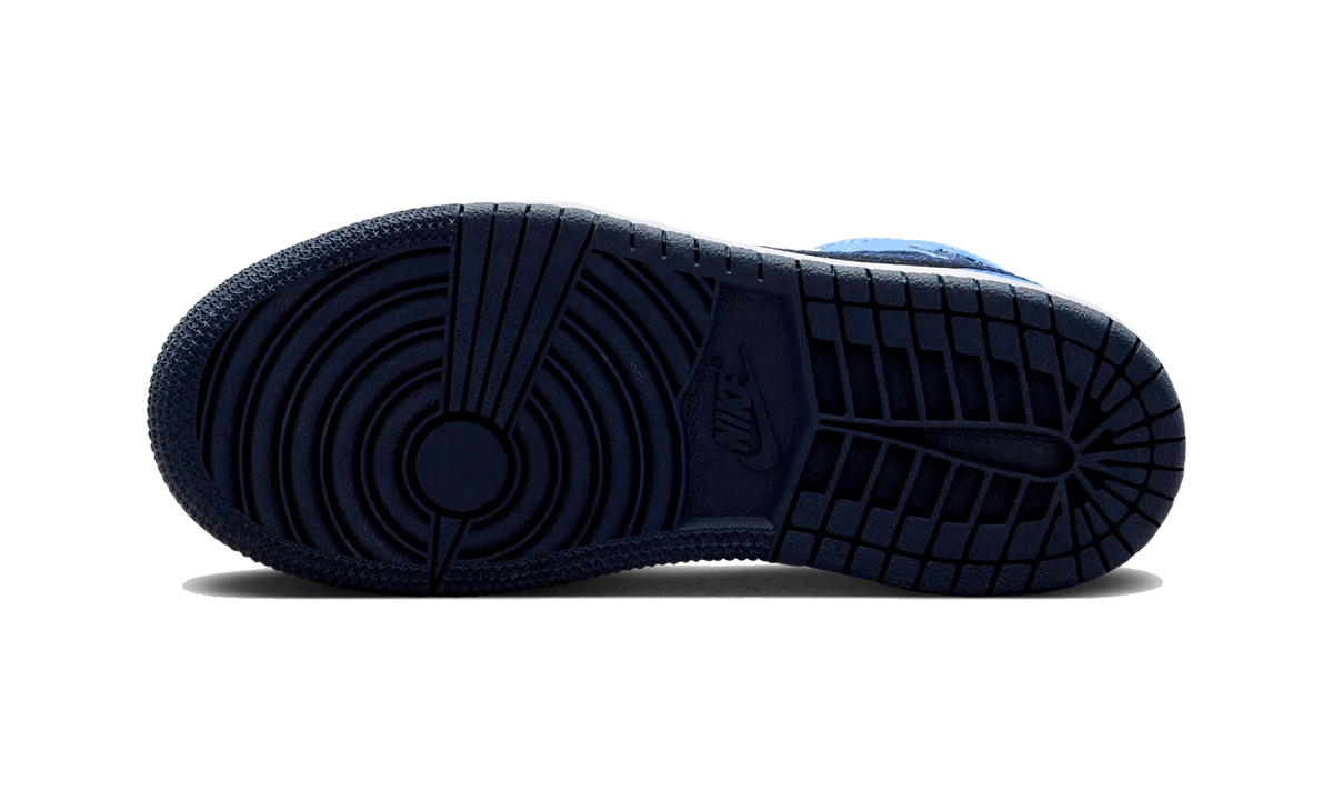Air Jordan 1 Mid University Blue Midnight Navy (PS)