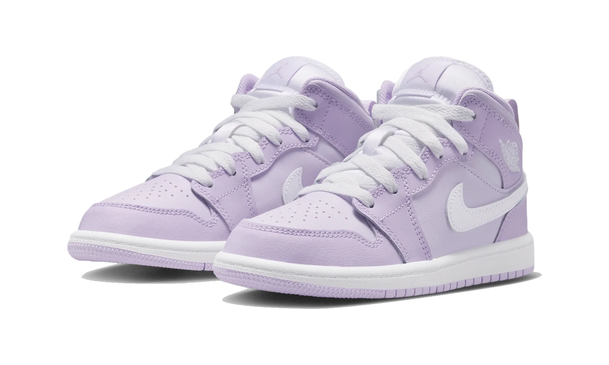 Air Jordan 1 Mid Violet Mist Barely Grape (PS)
