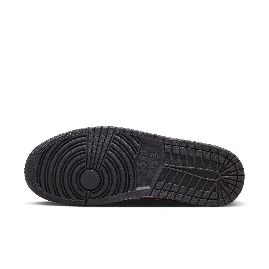 Air Jordan 1 Mid White Black Red (2022), White/Black-Red (554724-079 / 554725-079)