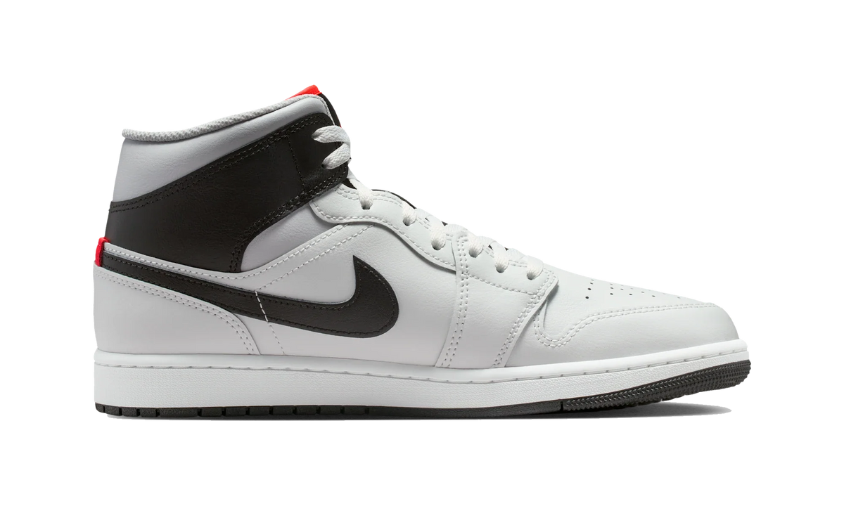 Air Jordan 1 Mid White Neutral Grey Infrared