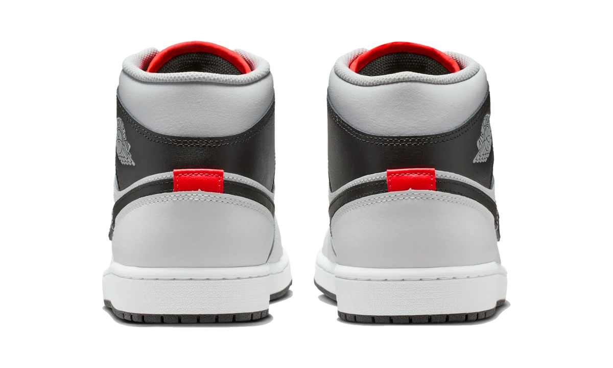 Air Jordan 1 Mid White Neutral Grey Infrared