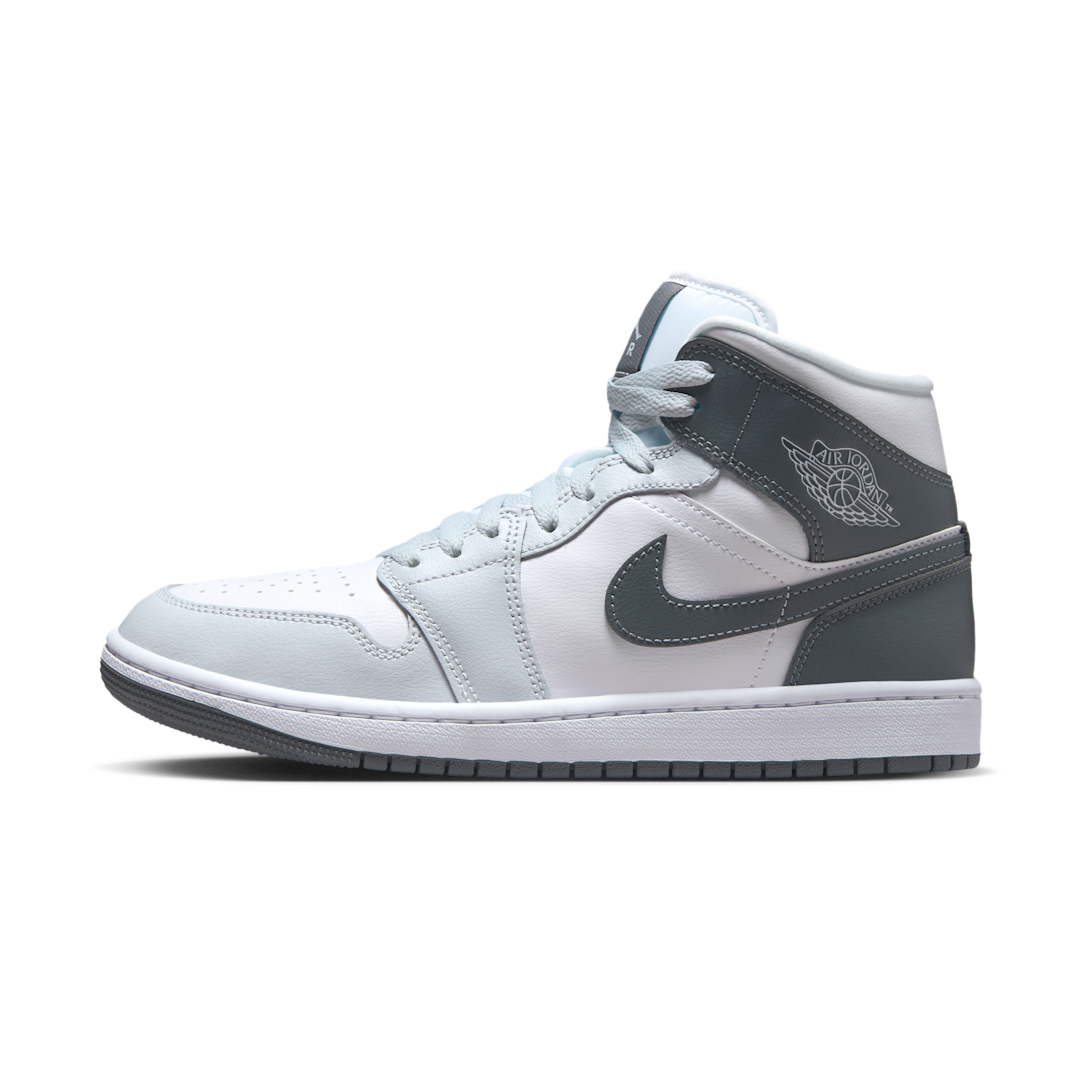 Air Jordan 1 Mid White Smoke Grey - Sneak