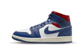 Air Jordan 1 Mid French Blue Gym Red