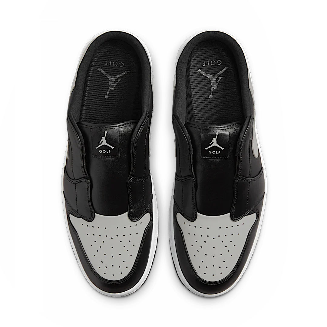Air Jordan 1 Mule Golf Shadow, Black/White/Medium Grey (FJ1214-003)