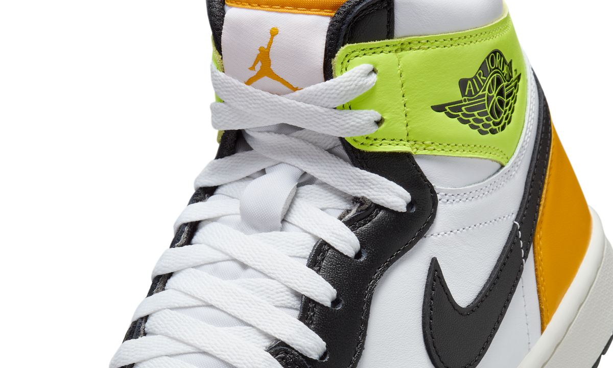 Air Jordan 1 Retro High Golf White University Gold Volt Black