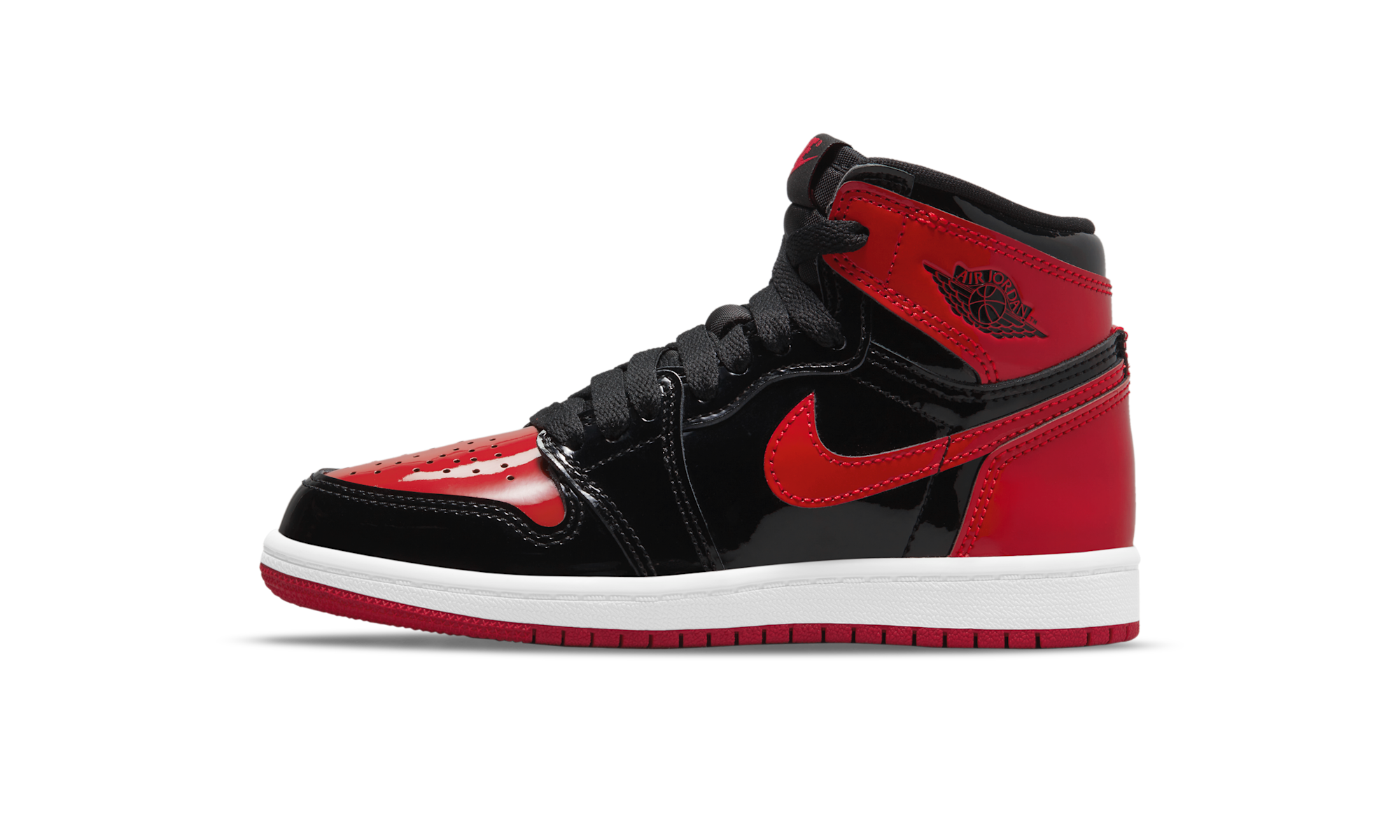 Air Jordan 1 Retro High OG Patent Bred (PS)