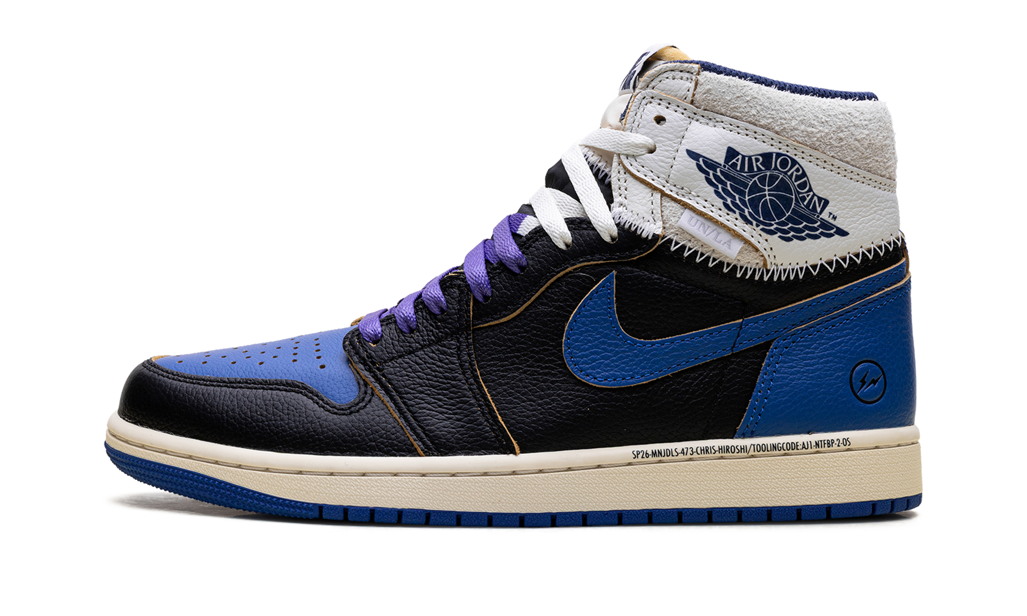 Air Jordan 1 Retro High OG SP Fragment x Union LA Sport Royal