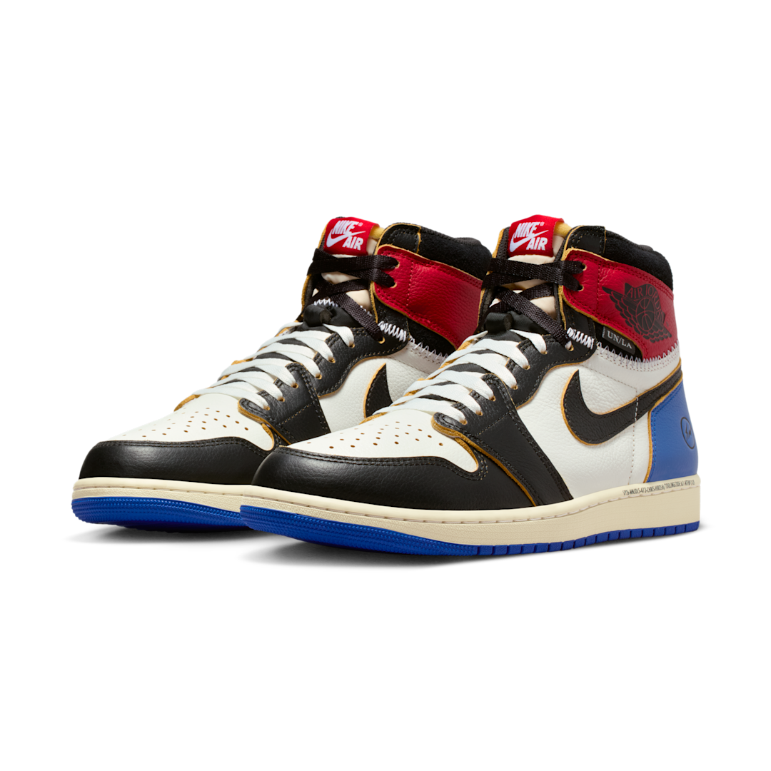 Air Jordan 1 Retro High OG SP Fragment x Union LA Varsity Red Sport Royal