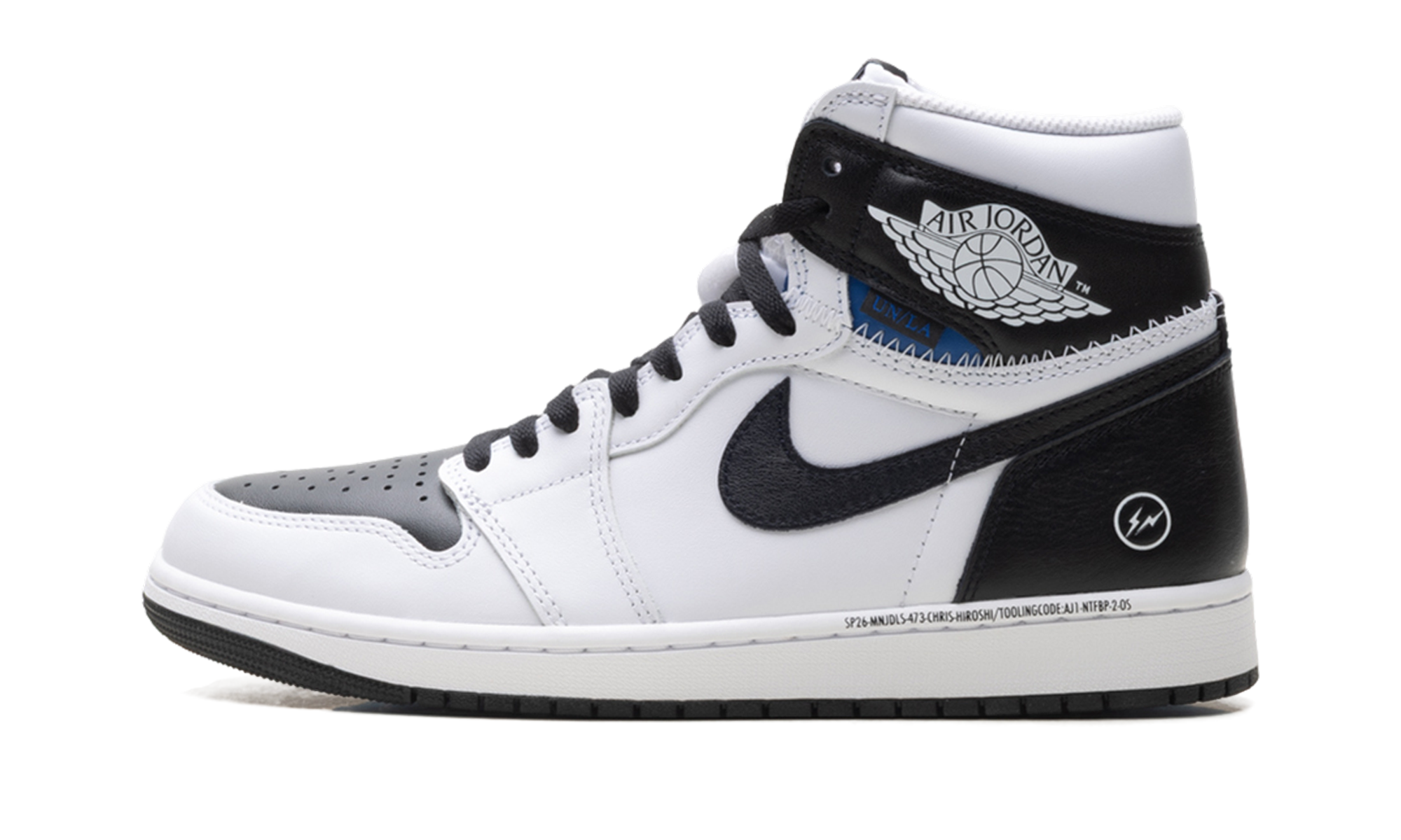 Air Jordan 1 Retro High OG SP Fragment x Union LA White Black