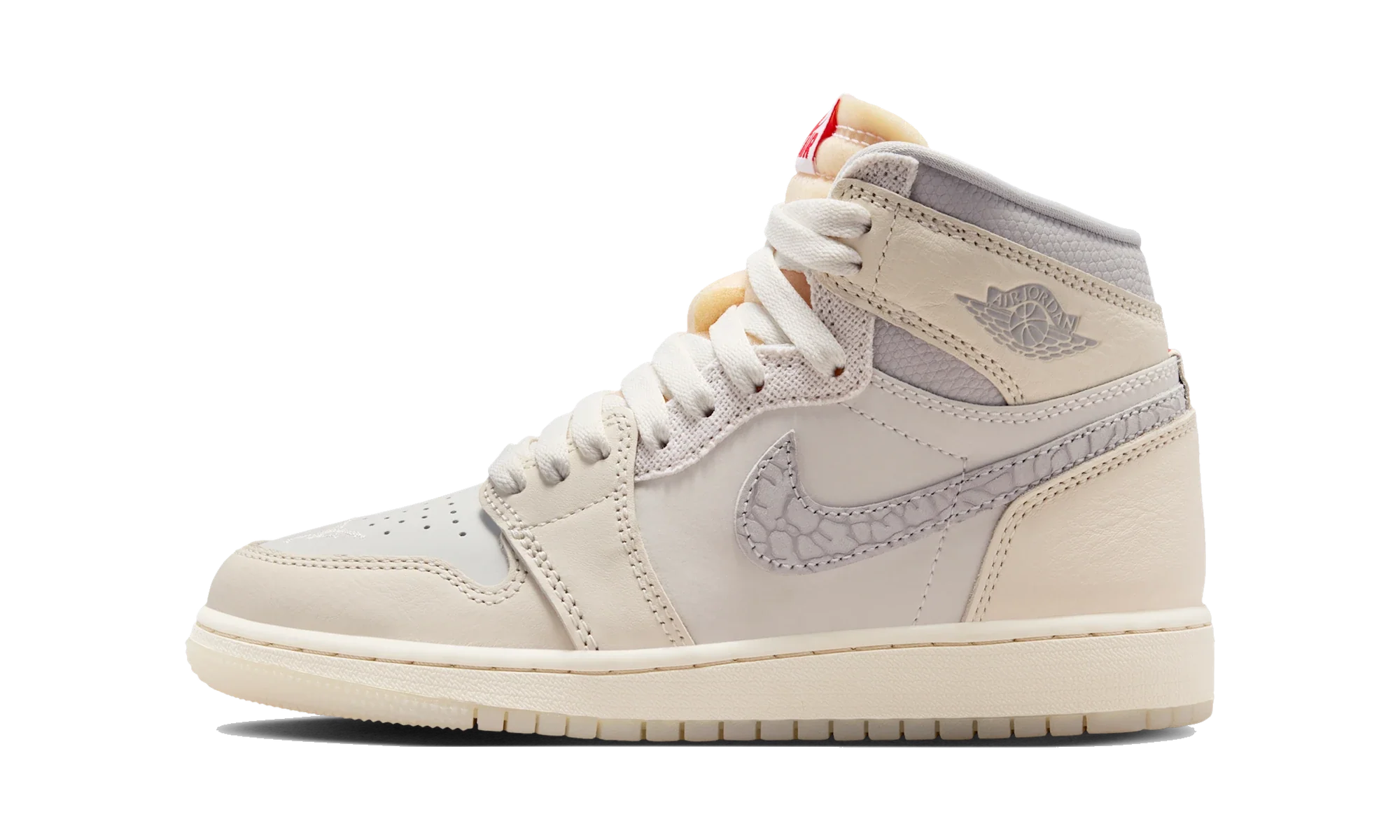 Air Jordan 1 Retro High OG Sail University Red