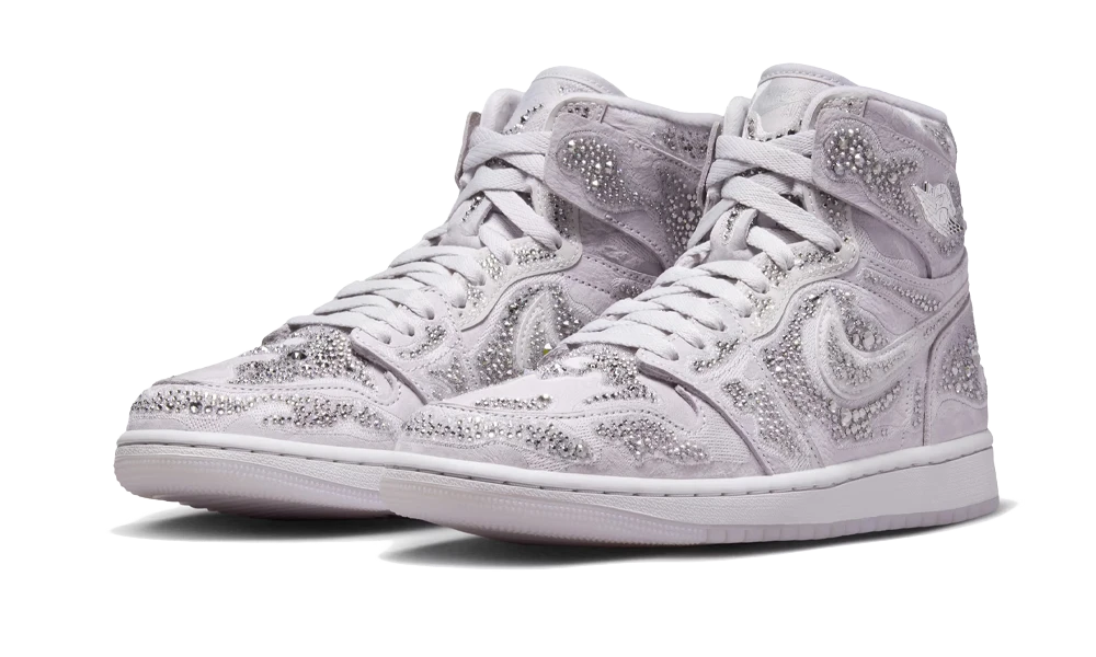 Air Jordan 1 Retro High OG Swarovski Vast Grey